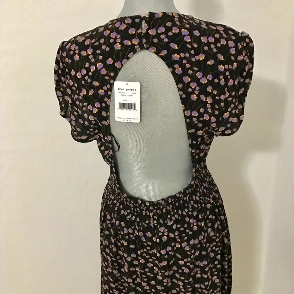 Free People Pretty Baby Backless Mini Dress - Picture 4 of 8